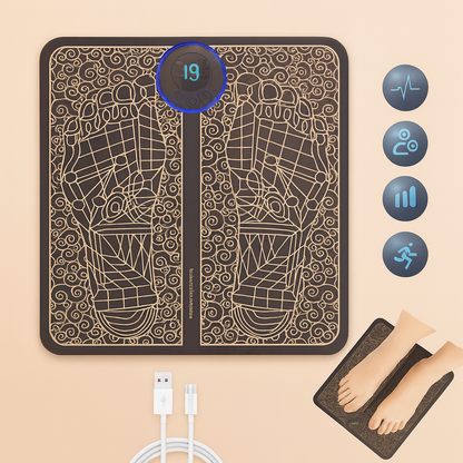 USB EMS Foot Massager for Relaxation and Muscle Relief