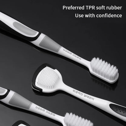 Dual-Use Tongue Scraper & Oral Cleaner – Fresh Breath Tool