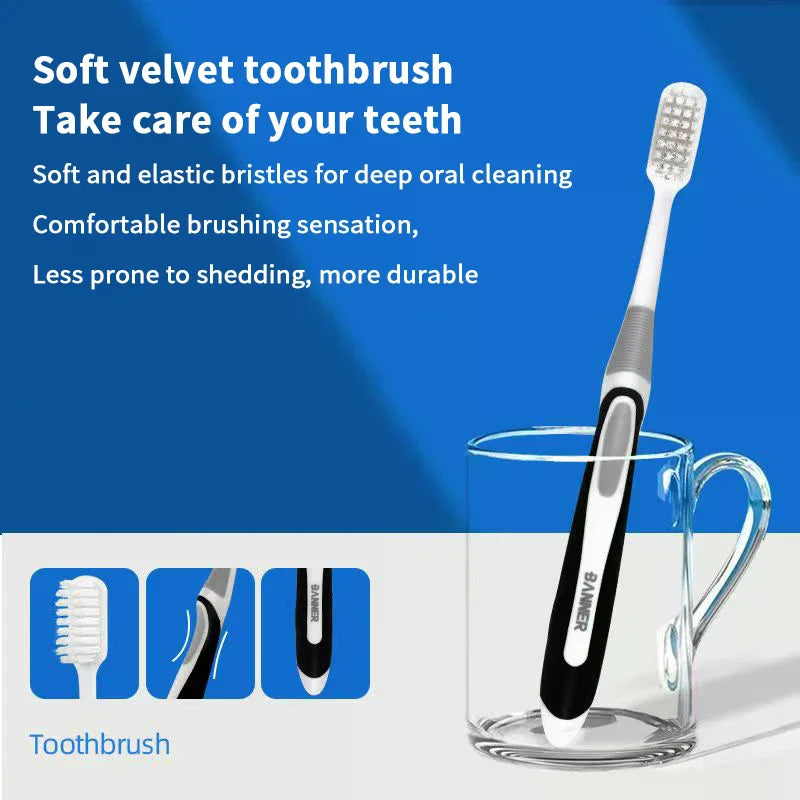 Dual-Use Tongue Scraper & Oral Cleaner – Fresh Breath Tool
