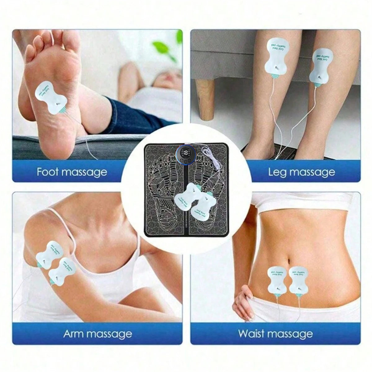 USB EMS Foot Massager for Relaxation and Muscle Relief