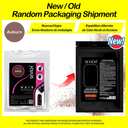 SEVICH Hair Building Fibers for Fast Volume and Coverage