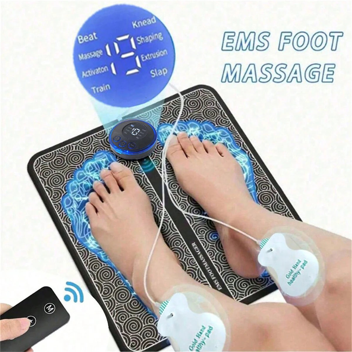 USB EMS Foot Massager for Relaxation and Muscle Relief