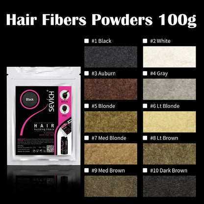 SEVICH Hair Building Fibers for Fast Volume and Coverage