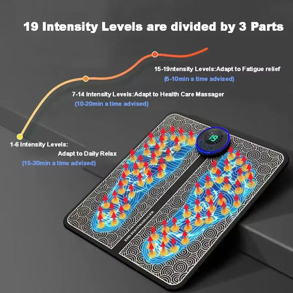 USB EMS Foot Massager for Relaxation and Muscle Relief