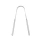 Non-Slip Stainless Steel Tongue Scraper for Fresh Breath
